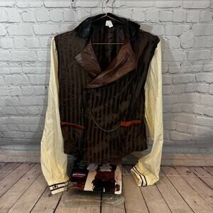 Amscan Men’s Steampunk Shirt Halloween Costume Shirt
